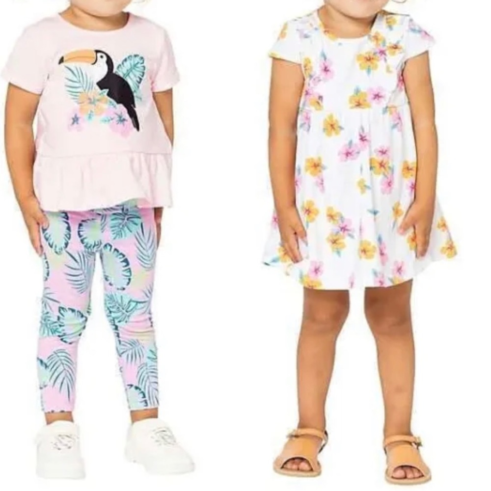 NWT Pekkle Infant 4-Piece Set, Toucan - size 12M